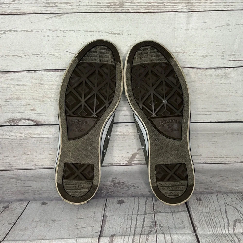 Converse Chuck Taylor All Star Low Top Charcoal Grey Sneakers Mens 5.5/W 7.5 - Picture 5 of 6